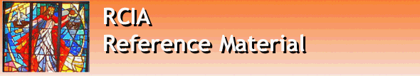 RCIA Reference Material  Banner